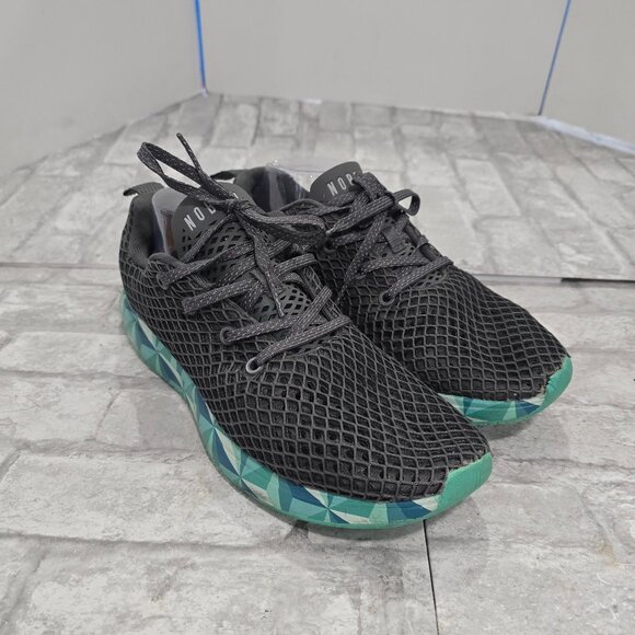 NoBull Diamond Dark Gray Prism Mesh Women’s Sz 10.5 / M 9  Running Athletic Shoe - Picture 1 of 10